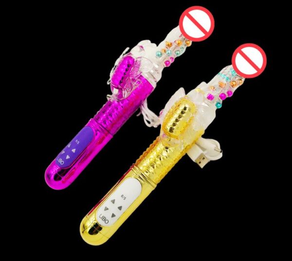 DILDO MARIPOSA (DORADO)