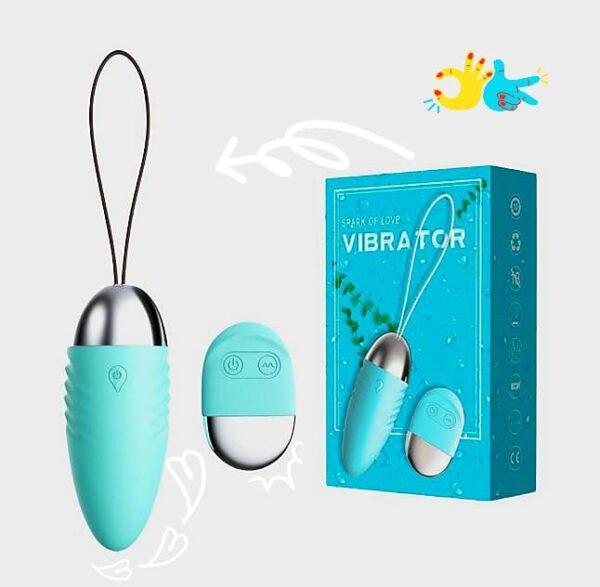 BALA VIBRADORA CON CONTROL (VERDE)