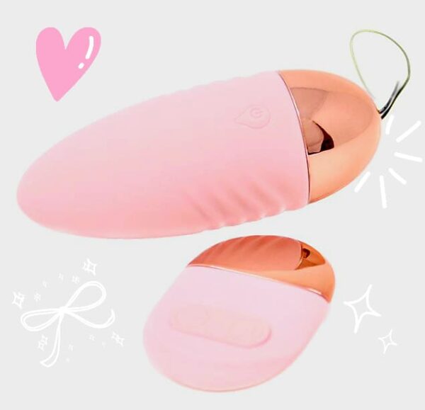 BALA VIBRADORA CON CONTROL (ROSADO)